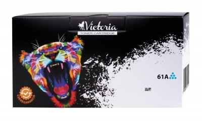 Q3961A Lézertoner ColorLaserJet 2550, 2800, 2820 nyomtatókhoz, VICTORIA TECHNOLOGY 122A, cián, 4k